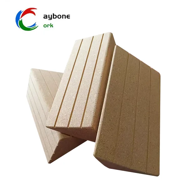 உயர் அடர்த்தி கார்க் முக்கோண யோகா தொகுதி