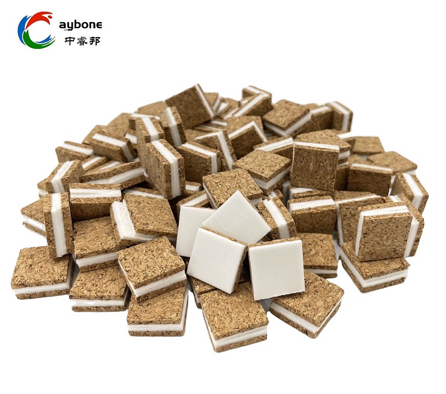 ஜோடிகளில் கார்க் கிளாஸ் ப்ரொடெக்ஷன் பேட்கள், க்ளிங் ஃபோம் ஃபேஸ் ஃபேஸ் ஃபுல்க்
